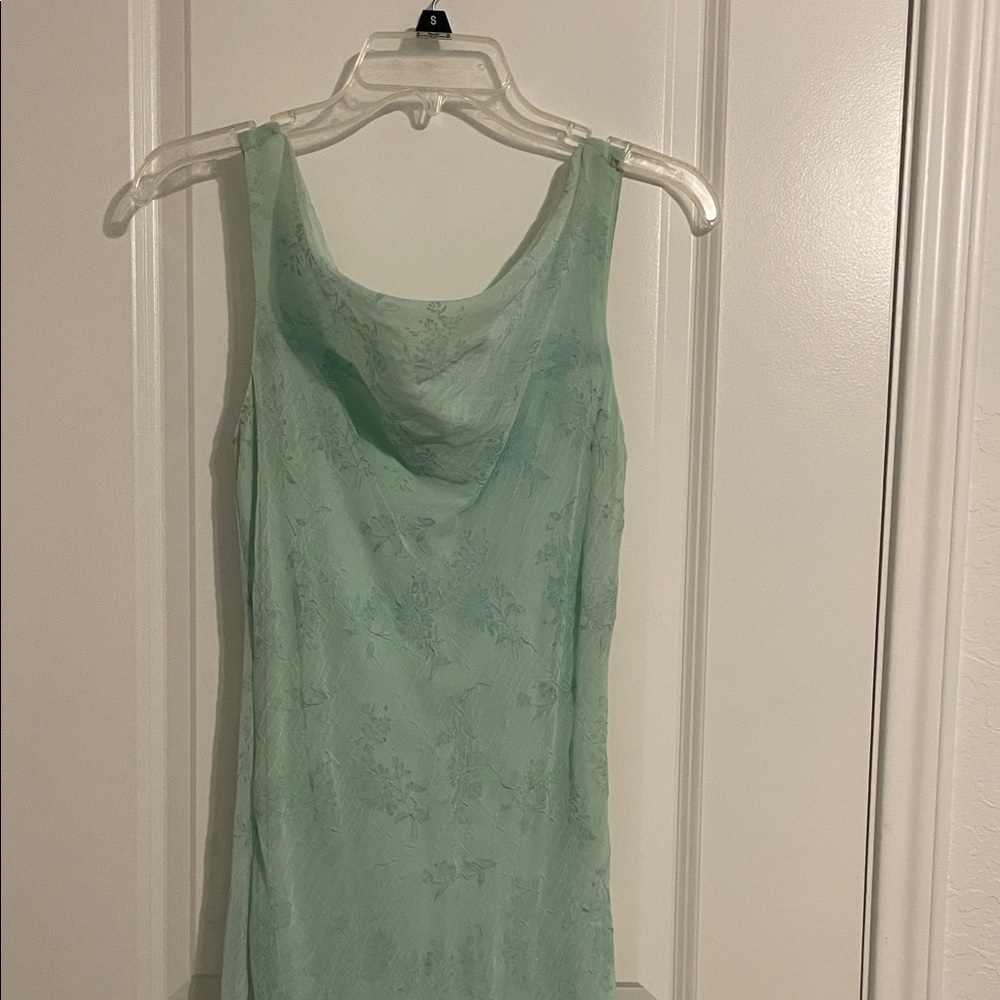 B. Smart Mint Green Midi Dress
